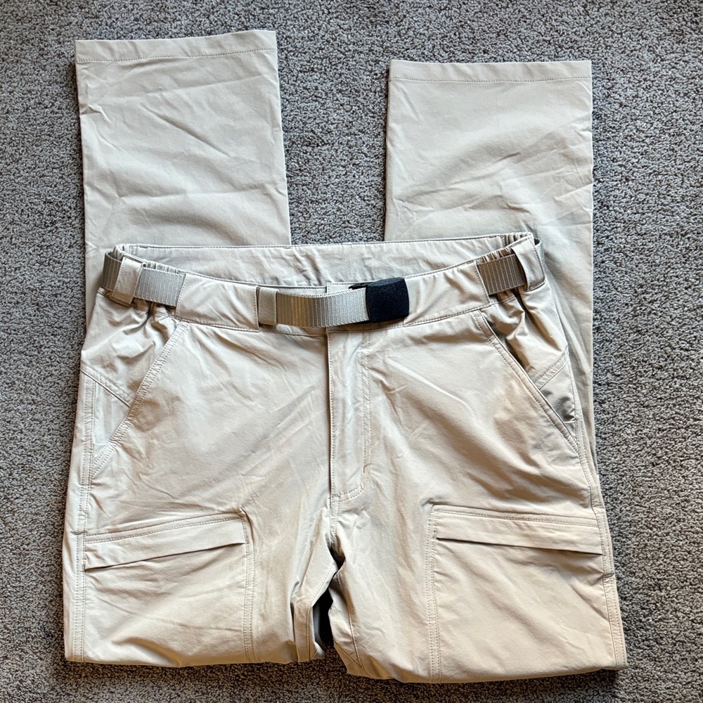 Free Soldier Men's Tan Cargo lightweight Pants sz 34